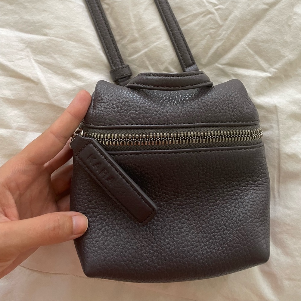 KARA brand crossbody lavender mini bag